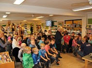 Publikum på Hedehusene Bibliotek